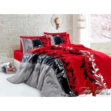 Комплект постельного белья TM Tag-tekstil R7085 red