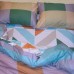 Комплект постельного белья с компаньоном TM Tag-tekstil сатин люкс S314