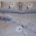 Комплект постельного белья с компаньоном TM Tag-tekstil сатин люкс S316