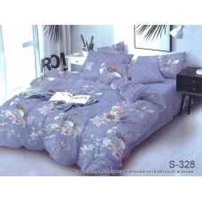 Комплект постельного белья с компаньоном TM Tag-tekstil сатин люкс S328