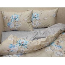 Комплект постельного белья с компаньоном TM Tag-tekstil сатин люкс S357