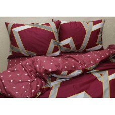 Комплект постельного белья с компаньоном TM Tag-tekstil сатин люкс S362