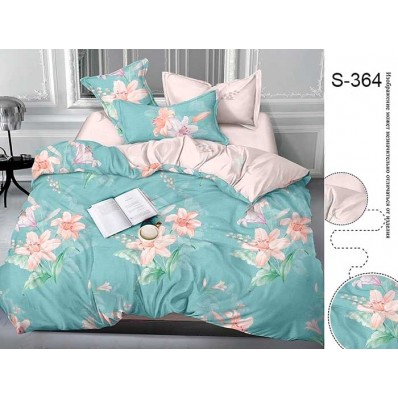 Комплект постельного белья с компаньоном TM Tag-tekstil сатин люкс S364