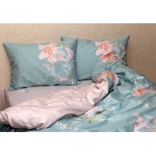 Комплект постельного белья с компаньоном TM Tag-tekstil сатин люкс S364