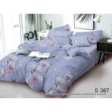 Комплект постельного белья с компаньоном TM Tag-tekstil сатин люкс S367