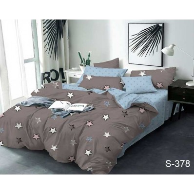 Комплект постельного белья с компаньоном TM Tag-tekstil сатин люкс S378